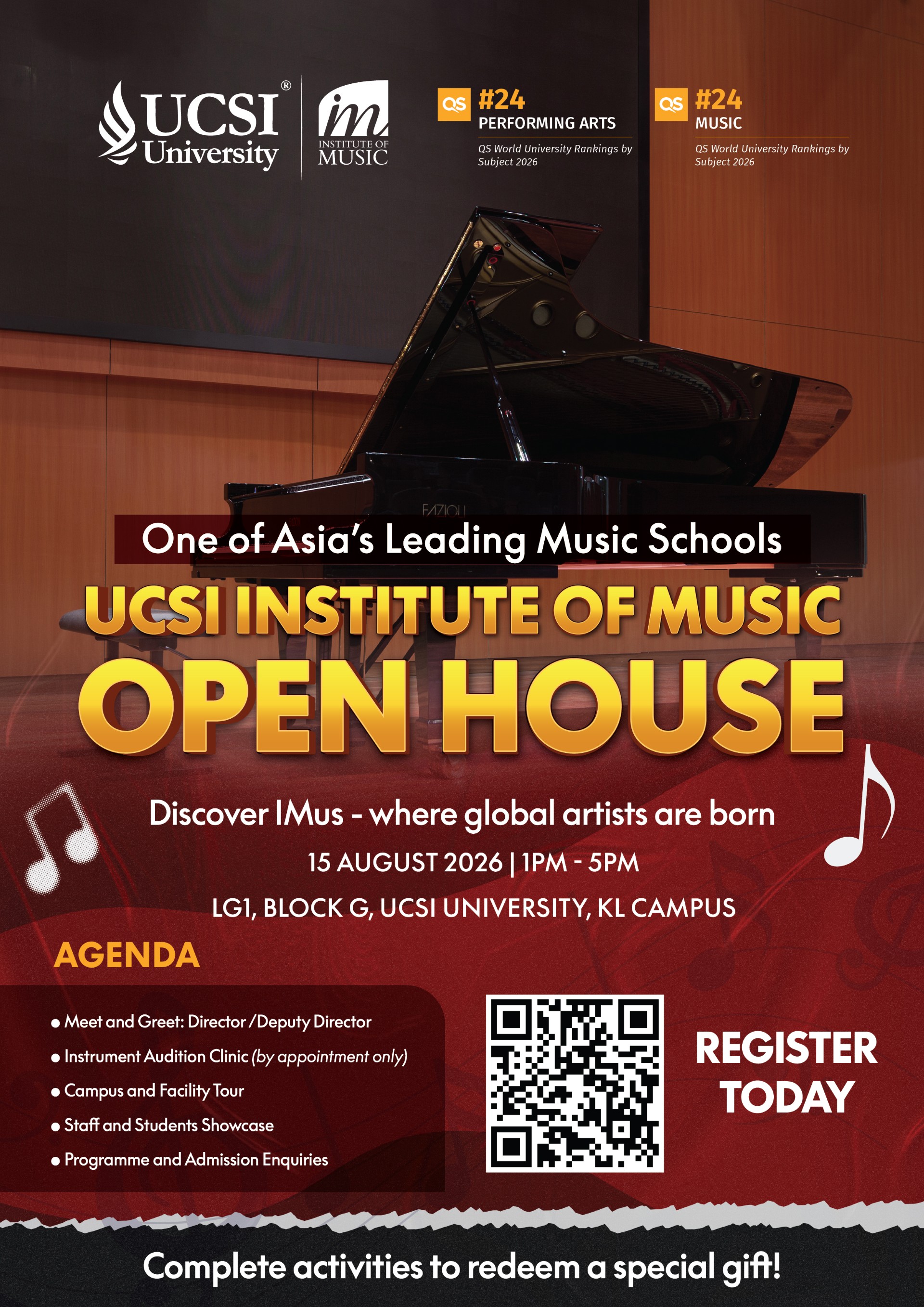 IMus Open House Poster